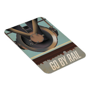 Magnet Flexible Voyagez en train