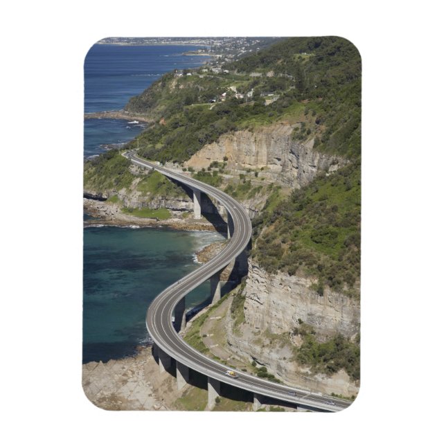 Magnet Flexible Vue aérienne du pont Sea Cliff près de Wollongong, (Vertical)