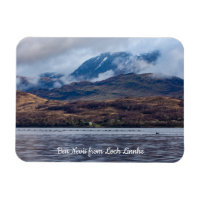 Vue de Ben Nevis, du Loch Linnhe, Scotland Post
