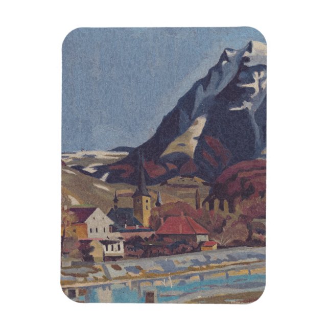 Magnet Flexible Vue de Dolný Kubín par Arnold Peter Weisz (Vertical)
