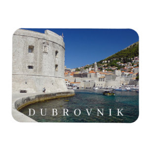 Magnet Flexible Vue de la forteresse Dubrovnik aimant frigo