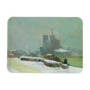 Magnet Flexible Vue de Notre Dame, 1894 (huile sur la toile)