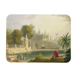 Magnet Flexible Vue de Sassoor dans Deccan, du volume II de '