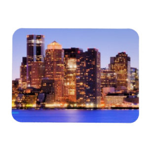 Magnet Flexible Vue de secteur financier de Boston du centre