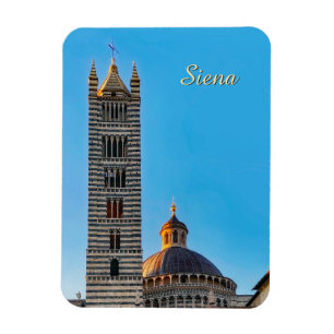 Magnet Flexible Vue de Sienne, voyage Italie 