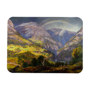 Magnet Flexible Vue de Stalheim en Norvège