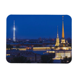 Magnet Flexible Vue dégagée sur la tour de télévision