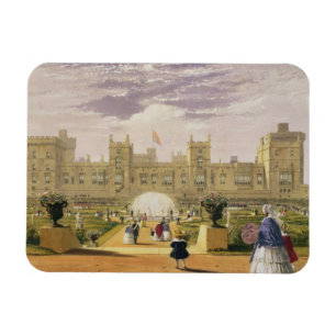 Magnet Flexible Vue orientale sur le château et le jardin, Windsor