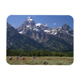 Magnet Flexible Vue panoramique de la chaîne Teton