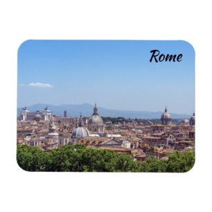 Magnet Flexible Vue panoramique de Rome depuis le Castel Sant'Ange