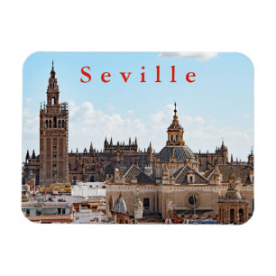 Magnet Flexible Vue sur la cathédrale de Séville.