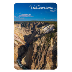 Magnet Flexible Vue sur le Grand Canyon du Yellowstone