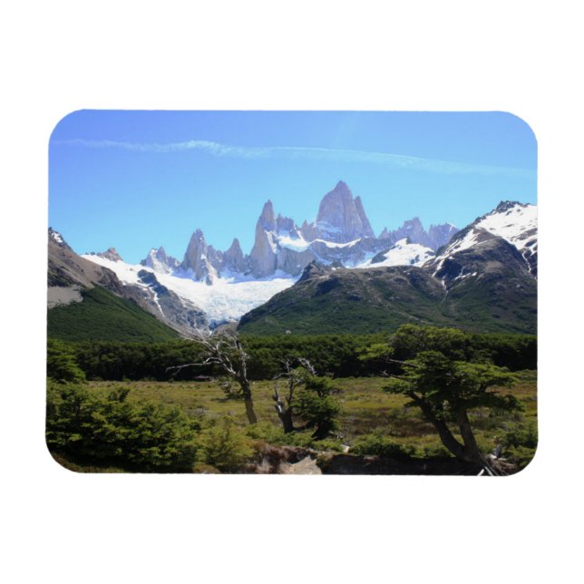 Magnet Flexible Vue Sur Le Mont Fitz Roy (Horizontal)
