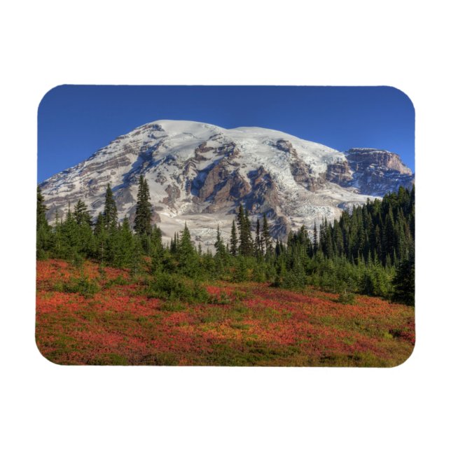 Magnet Flexible WA, Parc national du Mont-Rainier, Vallée du Parad (Horizontal)