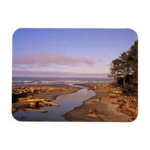 Magnet Flexible WA, parc national Olympique, Kalaloch Beach et Kal