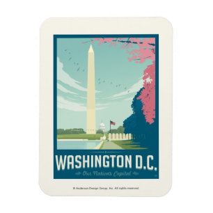 Magnet Flexible Washington, D.C. - La capitale de notre nation