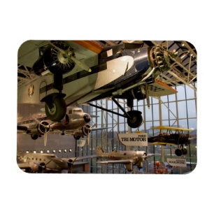 Magnet Flexible WASHINGTON, D.C. USA. Aéronefs exposés dans