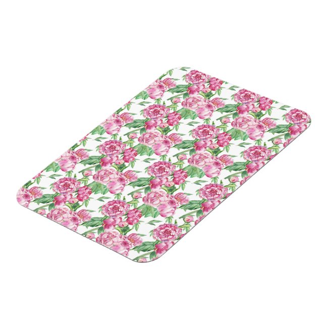 Magnet Flexible Watercolor peony (Côté Gauche)