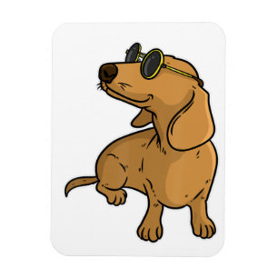 Magnet Flexible Weiner Dog Sun