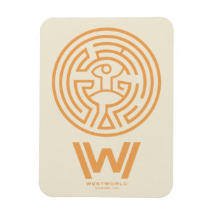 Magnet Flexible Westworld   le symbole de labyrinthe