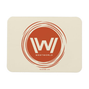 Magnet Flexible Westworld   Logo Sun stylisé
