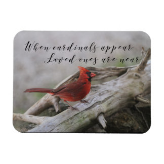 Magnet Flexible When cardinals appear, loved ones are near