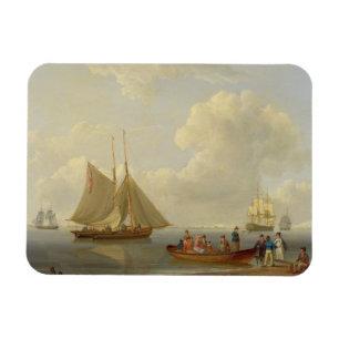 Magnet Flexible Wherry portant des passagers à deux a ancré le P