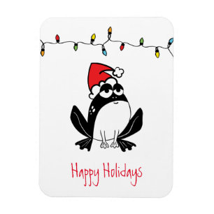 Magnet Flexible Whimsical Christmas Frog
