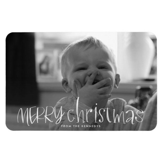 Magnet Flexible Whimsical Classic Joyeux Noël (Horizontal)