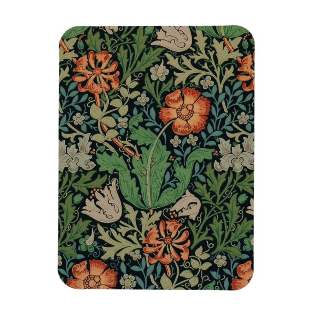 Magnet Flexible William Morris Compton Fond d'écran classique (Vertical)