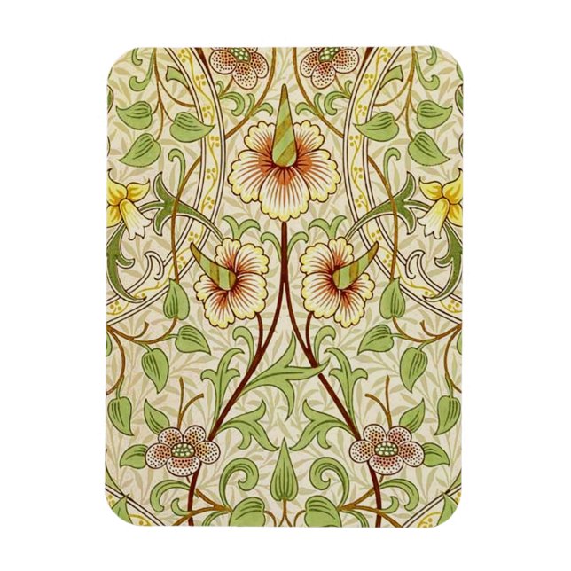 Magnet Flexible William Morris Daffodil Fond d'écran classique (Vertical)