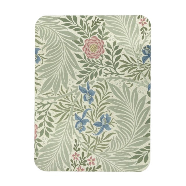 Magnet Flexible William Morris Larkspur Fond d'écran floral (Vertical)
