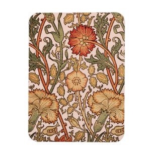 Magnet Flexible William Morris Rose Flower Fond d'écran Motif