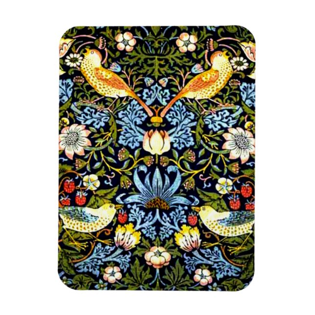 Magnet Flexible William Morris - Thief aux fraises (Vertical)