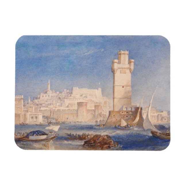 Magnet Flexible William Turner Rhodes (Horizontal)