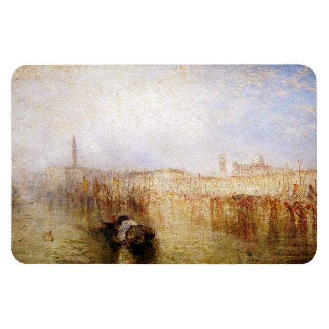 Magnet Flexible William Turner - Venice Quay, Palais Ducal (Horizontal)