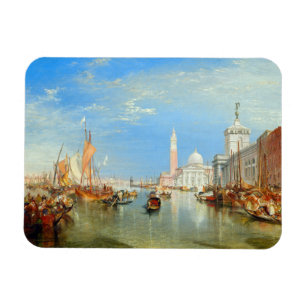Magnet Flexible William Turner - Venise, le Dogana et San Giorgio