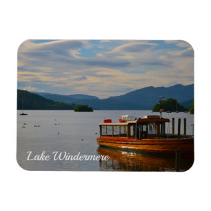 Magnet Flexible Windermere, carte postale Lake District