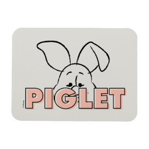 Magnet Flexible Winnie l'Ooh   Piglet Peek-A-Boo