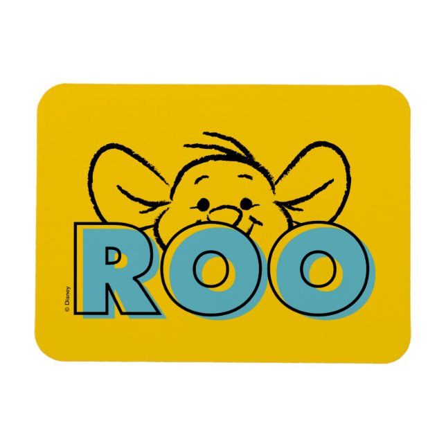 Magnet Flexible Winnie l'Ourson| Roo Peek-A-Boo (Horizontal)