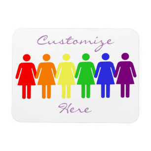 Magnet Flexible women's rights 2017 LGBTQIA Thunder_Cove