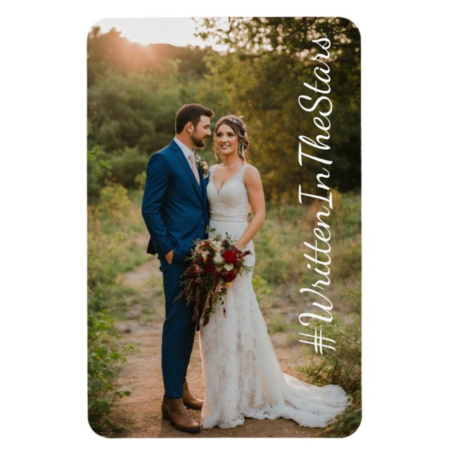 Magnet Flexible #WrittenInTheStarsFlexiblePhotoMagnet (Vertical)