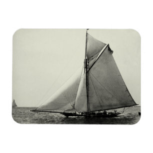 Magnet Flexible Yacht américain en mer 1891