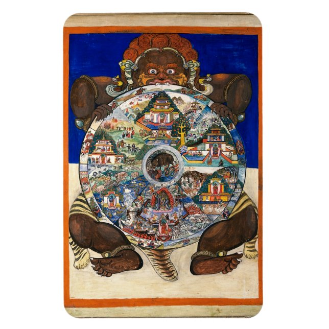 Magnet Flexible Yama The Lord Of Death Holding (Vertical)