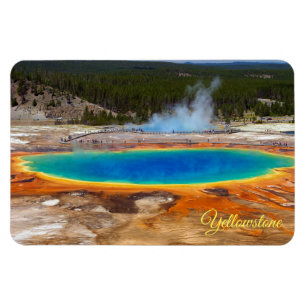 Magnet Flexible Yellowstone Magnet-Prismatic Hot Spring