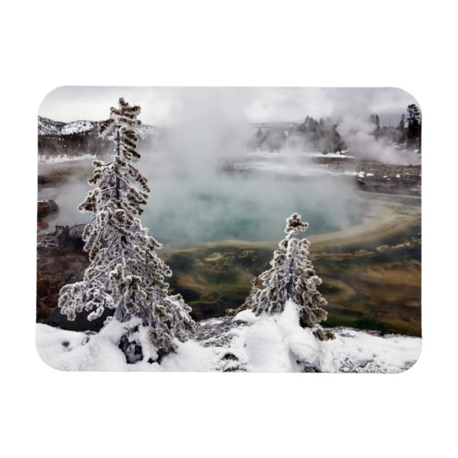 Magnet Flexible Yellowstone neigeux (Horizontal)