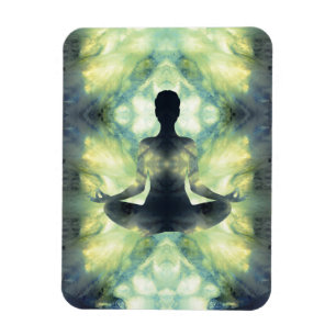 Magnet Flexible Yoga Asana dans un âge translucide