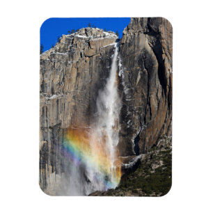 Magnet Flexible Yosemite Falls avec l'arc-en-ciel
