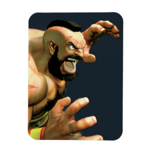 Magnet Flexible Zangief prêt à saisir
