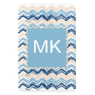 Magnet Flexible Zigzag de griffonnage de bord de la mer